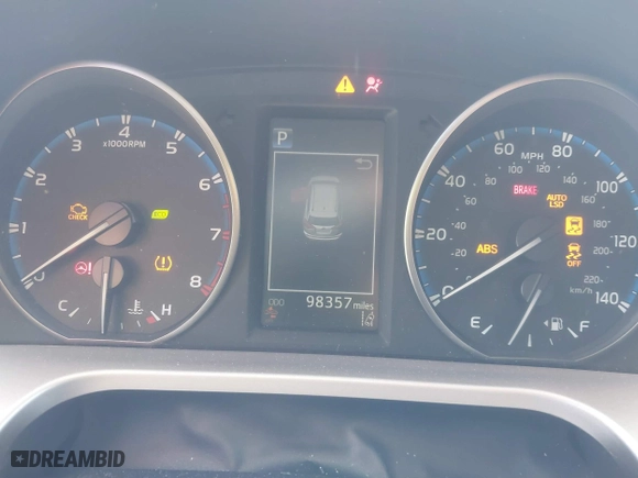 2017 Toyota RAV4 LE with VIN JTMZFREV9HJ719316, listed as a IAAI auction lot 41497253 with 98,357 mi miles. Bid and sale history available at carsss.com. Image 7.