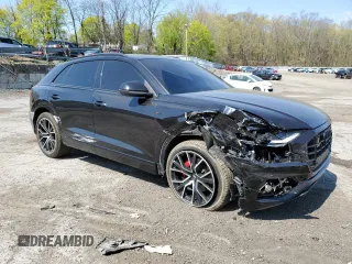2019 Audi Q8 Premium Plus z VIN WA1EVAF10KD006691, wystawiony jako Copart lot #54116275 z przebiegiem 67 871 mil mil oraz Szkoda całkowita • Salvage title. Historia ofert i sprzedaży dostępna na DreamBid. Obrazek 4.