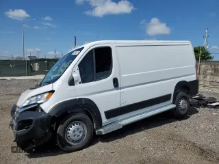2025 Ram ProMaster Cargo Tradesman with VIN 3C6LRVVG4SE516112, listed as a Copart auction lot 54723745 with Not Provided miles and Salvage Title. Bid and sale history available at carsss.com. Image 1.