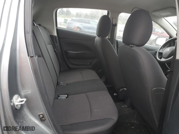 2019 Mitsubishi Mirage ES with VIN ML32A3HJ2KH010668, listed as a Copart auction lot 43415585 with 74,838 mi miles and Salvage Title. Bid and sale history available at carsss.com. Image 10.
