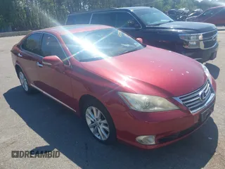2010 Lexus ES with VIN JTHBK1EG6A2409140, listed as a IAAI auction lot 42234675 with 134,489 mi miles. Bid and sale history available at carsss.com. Image 1.