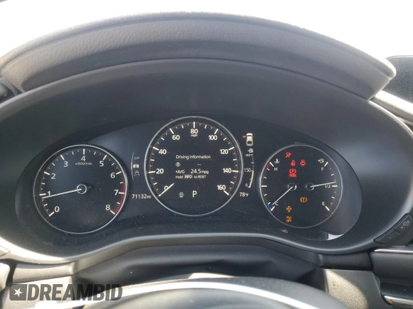 2019 Mazda 3 Preferred with VIN JM1BPBMM2K1133482, listed as a Copart auction lot 50001155 with 71,132 mi miles and Salvage title. Bid and sale history available at DreamBid. Image 9.