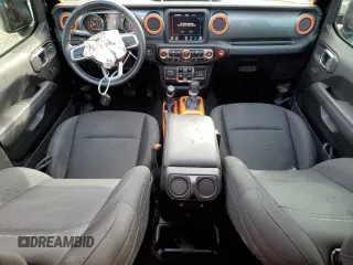 2021 Jeep Gladiator Overland с VIN 1C6HJTFG0ML574762, выставлен на аукционе Copart как лот 78867084 с пробегом 32 283 миль миль и Списание • Salvage title. История ставок и продаж доступна на DreamBid. Изображение 8.