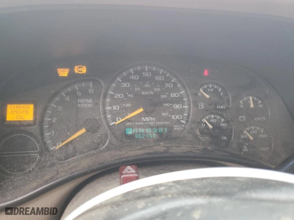 2001 Chevrolet Silverado 1500 LS with VIN 2GCEC19T211107489, listed as a Copart auction lot 87036414 with 462,469 mi miles and Salvage Title. Bid and sale history available at carsss.com. Image 9.