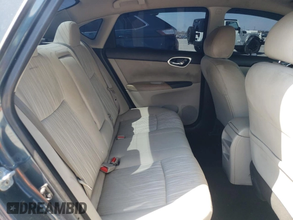 2016 Nissan Sentra S with VIN 3N1AB7AP2GY309135, listed as a Copart auction lot 50953265 with 58,392 mi miles and Salvage Title. Bid and sale history available at carsss.com. Image 10.