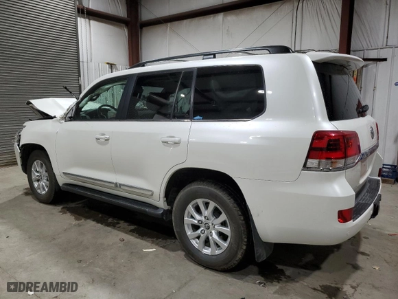 2020 Toyota Land Cruiser with VIN JTMCY7AJ6L4094257, listed as a Copart auction lot 80455154 with 47,702 mi miles and Salvage Title. Bid and sale history available at carsss.com. Image 2.