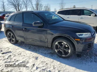 2019 Audi SQ5 Premium Plus with VIN WA1B4AFY3K2006019, listed as a Copart auction lot 41562205 with 43,746 mi miles and Clean Title. Bid and sale history available at carsss.com. Image 4.