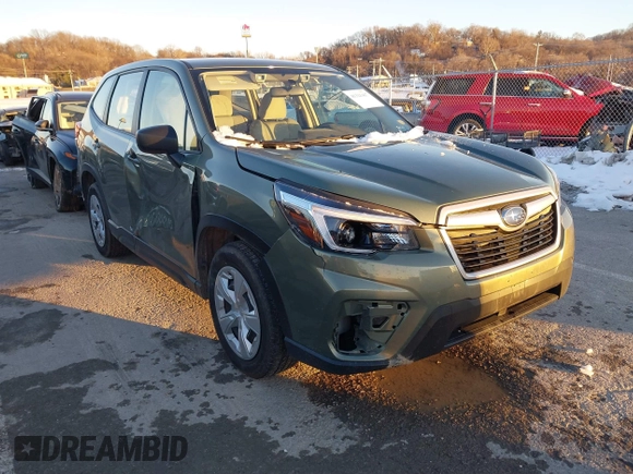 2021 Subaru Forester with VIN JF2SKAAC1MH550186, listed as a IAAI auction lot 41321417 with 62,944 mi miles. Bid and sale history available at carsss.com. Image 6.