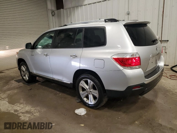 2012 Toyota Highlander Limited with VIN 5TDDK3EHXCS154339, listed as a Copart auction lot 51834175 with 152,092 mi miles and Non Repairable. Bid and sale history available at carsss.com. Image 2.