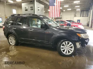 2013 Subaru Forester X Premium with VIN JF2SHADC7DH435537, listed as a Copart auction lot 60250665 with 130,685 mi miles and Salvage title. Bid and sale history available at DreamBid. Image 4.