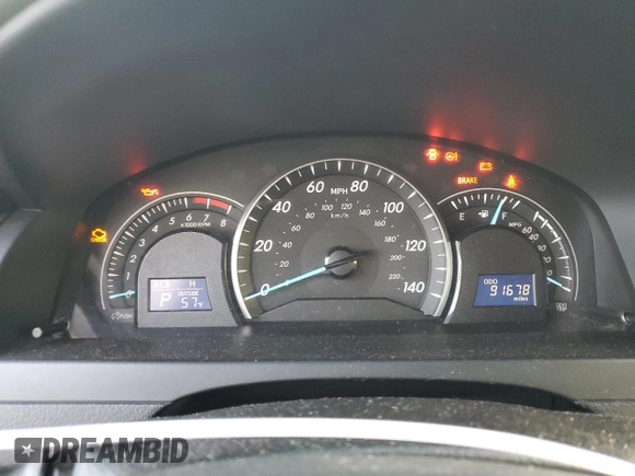 2013 Toyota Camry L with VIN 4T4BF1FK9DR276148, listed as a Copart auction lot 85426784 with 91,678 mi miles and Salvage Title. Bid and sale history available at DreamBid. Image 9.