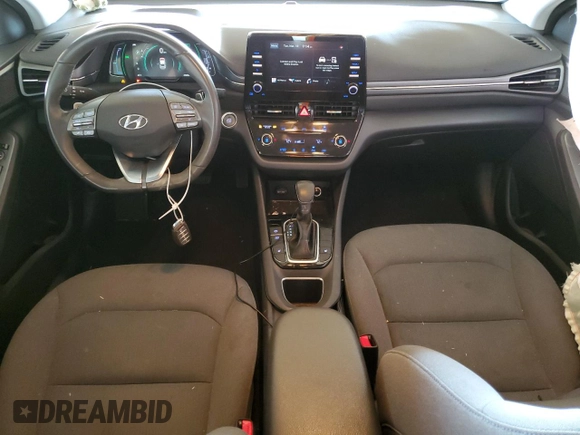 2022 Hyundai Ioniq SE with VIN KMHC75LC0NU266254, listed as a Copart auction lot 49628795 with 49,255 mi miles and Salvage Title. Bid and sale history available at DreamBid. Image 8.