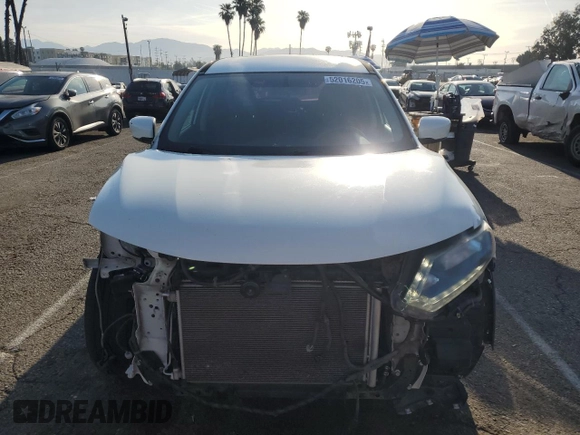 2016 Nissan Rogue S with VIN 5N1AT2MT7GC852541, listed as a Copart auction lot 52016205 with 78,005 mi miles and Salvage Title. Bid and sale history available at carsss.com. Image 5.