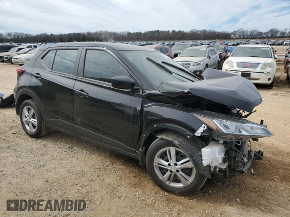 2024 Nissan Kicks S with VIN 3N1CP5BV6RL584440, listed as a Copart auction lot 47083115 with 2,042 mi miles and Salvage Title. Bid and sale history available at DreamBid. Image 4.