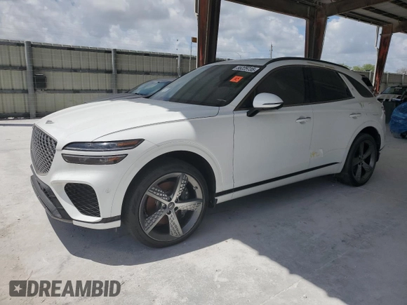 2024 Genesis GV70 2.5T с VIN 5NMMADTB2RH007838, выставлен на аукционе Copart как лот 55225735 с пробегом Не указан миль и Списание • Salvage title. История ставок и продаж доступна на DreamBid. Изображение 1.