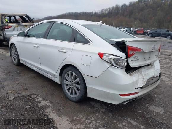 2016 Hyundai Sonata Sport with VIN 5NPE34AF5GH349871, listed as a IAAI auction lot 41962910 with 86,978 mi miles and . Bid and sale history available at DreamBid. Image 3.
