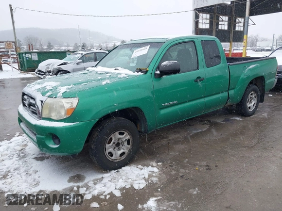 2007 Toyota Tacoma with VIN 5TETX22N77Z433984, listed as a IAAI auction lot 41551603 with 124,658 mi miles and . Bid and sale history available at DreamBid. Image 17.