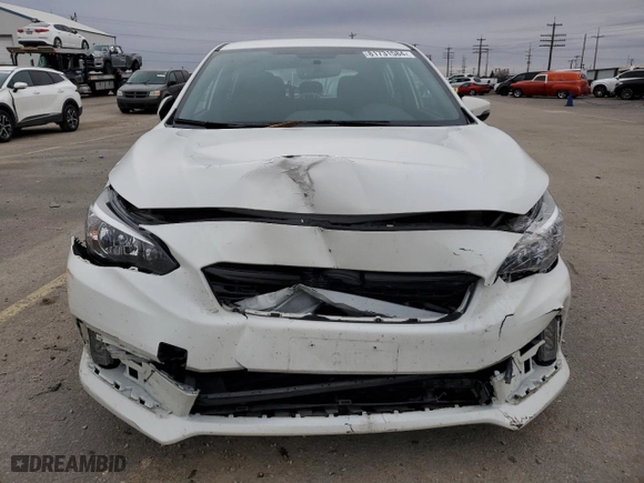 2022 Subaru Impreza Sport with VIN 4S3GTAL62N3717081, listed as a Copart auction lot 81731584 with 32,237 mi miles and Salvage Title. Bid and sale history available at carsss.com. Image 5.