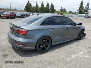 2019 Audi S3 Premium Plus with VIN WAUB1GFF5K1019292, listed as a Copart auction lot 56431503 with 0 mi miles. Bid and sale history available at carsss.com. Image 3.