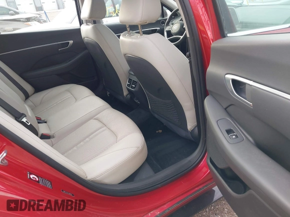 2020 Hyundai Sonata SEL z VIN 5NPEF4JAXLH001201, wystawiony jako IAAI lot #41984667 z przebiegiem 49 012 mil mil oraz . Historia ofert i sprzedaży dostępna na DreamBid. Obrazek 8.
