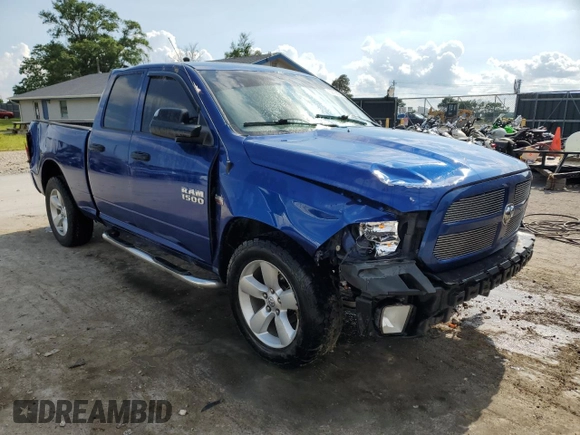 2014 Ram 1500 Express with VIN 1C6RR7FT5ES266463, listed as a Copart auction lot 56688235 with 161,158 mi miles and Salvage title. Bid and sale history available at DreamBid. Image 4.