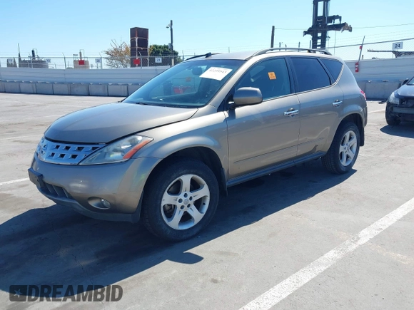 2004 Nissan Murano SL z VIN JN8AZ08T94W204232, wystawiony jako IAAI lot #42239543 z przebiegiem Nie podano mil oraz . Historia ofert i sprzedaży dostępna na DreamBid. Obrazek 2.