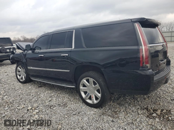 2016 Cadillac Escalade ESV Luxury Collection with VIN 1GYS4HKJ1GR338525, listed as a Copart auction lot 47168955 with Not provided miles and Salvage title. Bid and sale history available at DreamBid. Image 2.