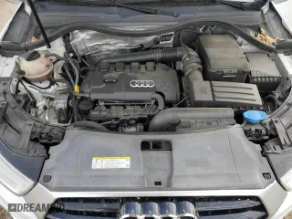 2017 Audi Q3 Premium Plus with VIN WA1JCCFS6HR001712, listed as a Copart auction lot 49235865 with 17,383 mi miles and Salvage Title. Bid and sale history available at carsss.com. Image 12.