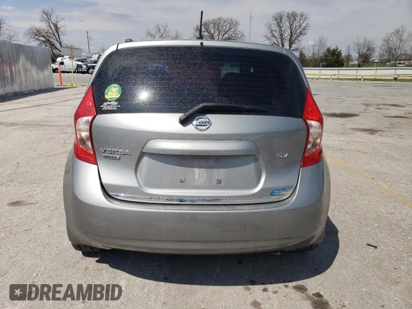 2015 Nissan Note SV with VIN 3N1CE2CPXFL390994, listed as a Copart auction lot 50724235 with 93,466 mi miles and Salvage Title. Bid and sale history available at DreamBid. Image 6.