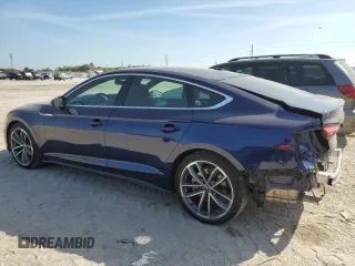 2023 Audi A5 Sportback S line Premium Plus with VIN WAUFACF54PA030079, listed as a Copart auction lot 46830254 with 10,751 mi miles. Bid and sale history available at carsss.com. Image 2.