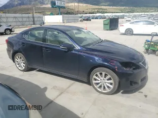 2010 Lexus IS 250 with VIN JTHCF5C27A5041511, listed as a Copart auction lot 57348775 with 125,096 mi miles and Salvage title. Bid and sale history available at DreamBid. Image 4.