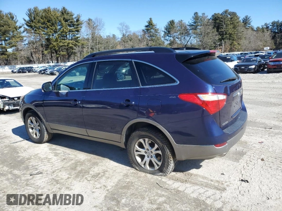 2011 Hyundai Veracruz GLS with VIN KM8NUDCC9BU158111, listed as a Copart auction lot 47646275 with 156,460 mi miles and Clean Title. Bid and sale history available at DreamBid. Image 2.