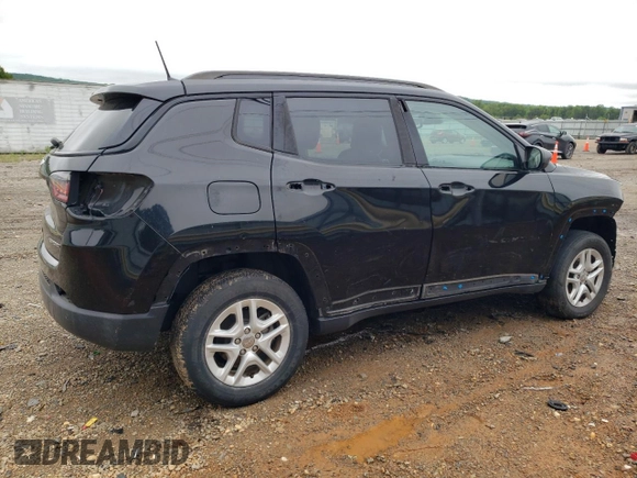 2017 Jeep Compass Sport z VIN 3C4NJDAB8HT647349, wystawiony jako Copart lot #56523595 z przebiegiem 86 728 mil mil oraz Szkoda całkowita • Salvage title. Historia ofert i sprzedaży dostępna na DreamBid. Obrazek 3.