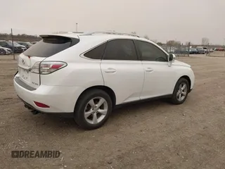 2012 Lexus RX 350 with VIN 2T2BK1BA5CC123975, listed as a IAAI auction lot 41834027 with 142,565 mi miles and . Bid and sale history available at DreamBid. Image 4.