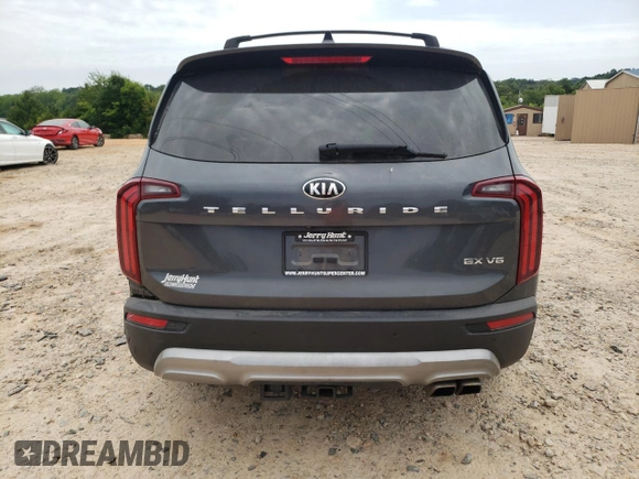 2021 Kia Telluride EX z VIN 5XYP34HC1MG174218, wystawiony jako Copart lot #59498635 z przebiegiem 82 767 mil mil oraz Szkoda całkowita • Salvage title. Historia ofert i sprzedaży dostępna na DreamBid. Obrazek 6.