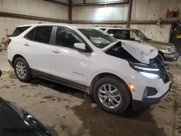 2024 Chevrolet Equinox LT with VIN 3GNAXTEG3RL301859, listed as a Copart auction lot 45608765 with 30,142 mi miles and Clean Title. Bid and sale history available at carsss.com. Image 4.