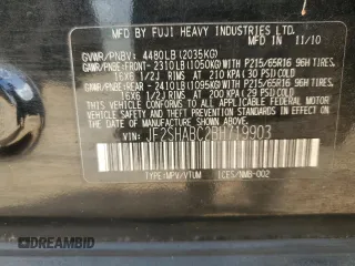 2011 Subaru Forester X z VIN JF2SHABC2BH719903, wystawiony jako Copart lot #56408045 z przebiegiem 159 398 mil mil oraz Szkoda całkowita • Salvage title. Historia ofert i sprzedaży dostępna na DreamBid. Obrazek 13.