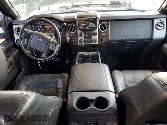 2014 Ford F-350 XLT with VIN 1FT8W3BTXEEA70450, listed as a Copart auction lot 55392315 with 167,895 mi miles and Salvage title. Bid and sale history available at DreamBid. Image 8.