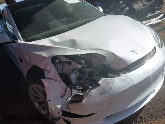 2021 Tesla Model 3 Long Range with VIN 5YJ3E1EBXMF868965, listed as a IAAI auction lot 41548119 with 43,087 mi miles and . Bid and sale history available at DreamBid. Image 6.
