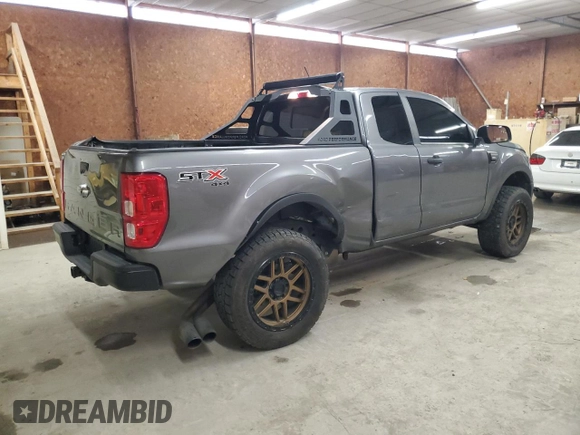 2021 Ford Ranger XL with VIN 1FTER1FH3MLD22019, listed as a Copart auction lot 60024705 with 64,791 mi miles and Salvage title. Bid and sale history available at DreamBid. Image 3.