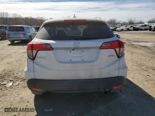 2020 Honda HR-V EX with VIN 3CZRU6H55LM724082, listed as a Copart auction lot 47093495 with 63,187 mi miles and Salvage Title. Bid and sale history available at carsss.com. Image 6.