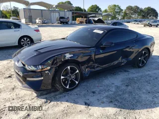 2021 Ford Mustang EcoBoost with VIN 1FA6P8TH0M5155409, listed as a Copart auction lot 48891693 with 45,011 mi miles. Bid and sale history available at carsss.com. Image 1.