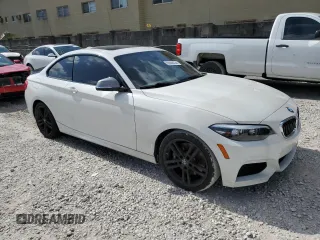 2018 BMW 2 Series M240i with VIN WBA2J5C51JVC07365, listed as a Copart auction lot 65935724 with 72,509 mi miles and Salvage Title. Bid and sale history available at carsss.com. Image 4.