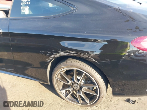 2023 Mercedes-Benz C 300 with VIN W1KWJ8DB3PG119749, listed as a IAAI auction lot 41625733 with 13,281 mi miles and . Bid and sale history available at DreamBid. Image 17.