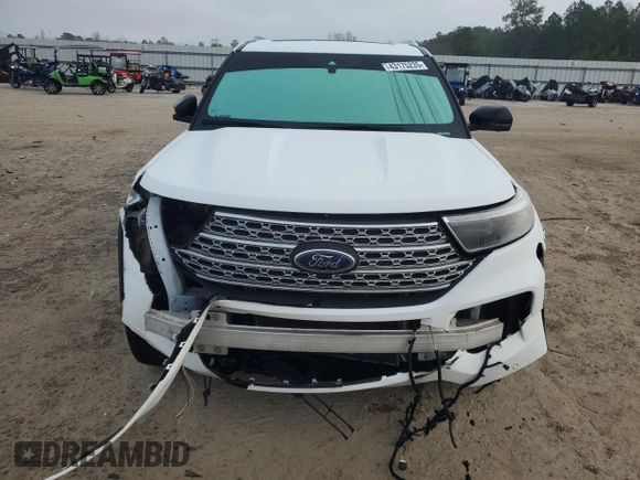 2021 Ford Explorer Limited with VIN 1FMSK8FHXMGA25091, listed as a Copart auction lot 43175235 with 40,481 mi miles and Salvage Title. Bid and sale history available at carsss.com. Image 5.