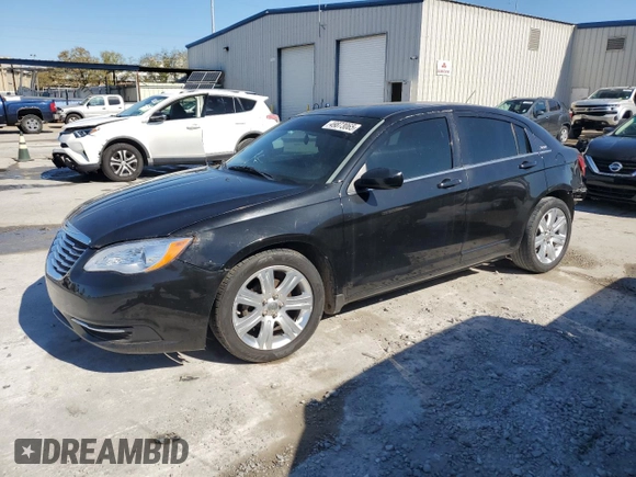 2014 Chrysler 200 LX with VIN 1C3CCBAG7EN101336, listed as a Copart auction lot 49873065 with 159,348 mi miles and Salvage Title. Bid and sale history available at carsss.com. Image 1.