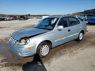 2004 Hyundai Accent GL z VIN KMHCG45C14U537604, wystawiony jako Copart lot #55402905 z przebiegiem 116 608 mil mil oraz Szkoda całkowita • Salvage title. Historia ofert i sprzedaży dostępna na DreamBid. Obrazek 1.