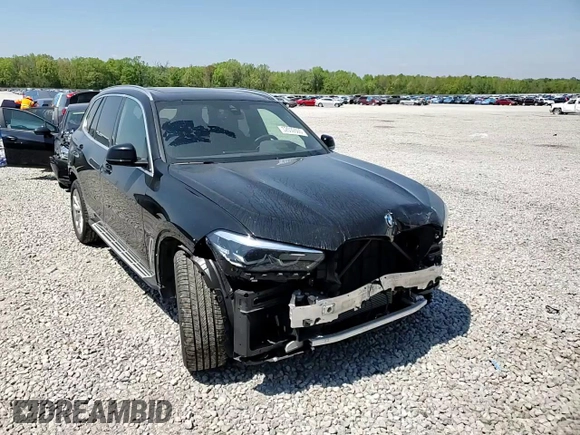 2023 BMW X5 xDrive40i with VIN 5UXCR6C08P9R06807, listed as a Copart auction lot 52030505 with 43,600 mi miles and Salvage title. Bid and sale history available at DreamBid. Image 12.
