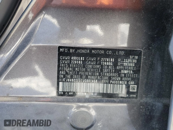 2018 Acura RLX Technology с VIN JH4KC1F57JC001458, выставлен на аукционе Copart как лот 42004965 с пробегом 31 216 миль миль и Чистый • Clean title. История ставок и продаж доступна на DreamBid. Изображение 12.