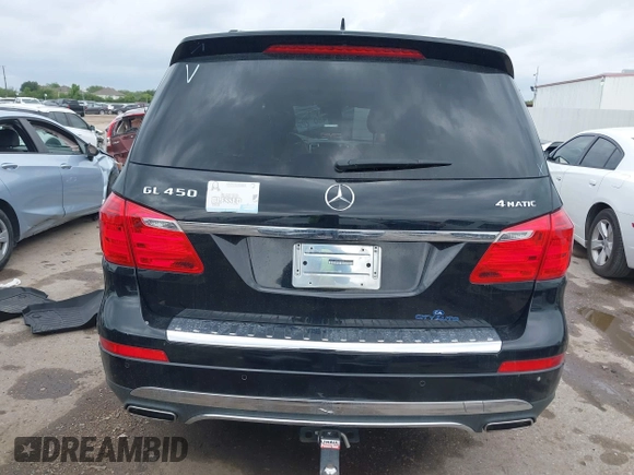 2014 Mercedes-Benz GL 450 with VIN 4JGDF7CE0EA372225, listed as a IAAI auction lot 42141012 with 158,045 mi miles and . Bid and sale history available at DreamBid. Image 16.